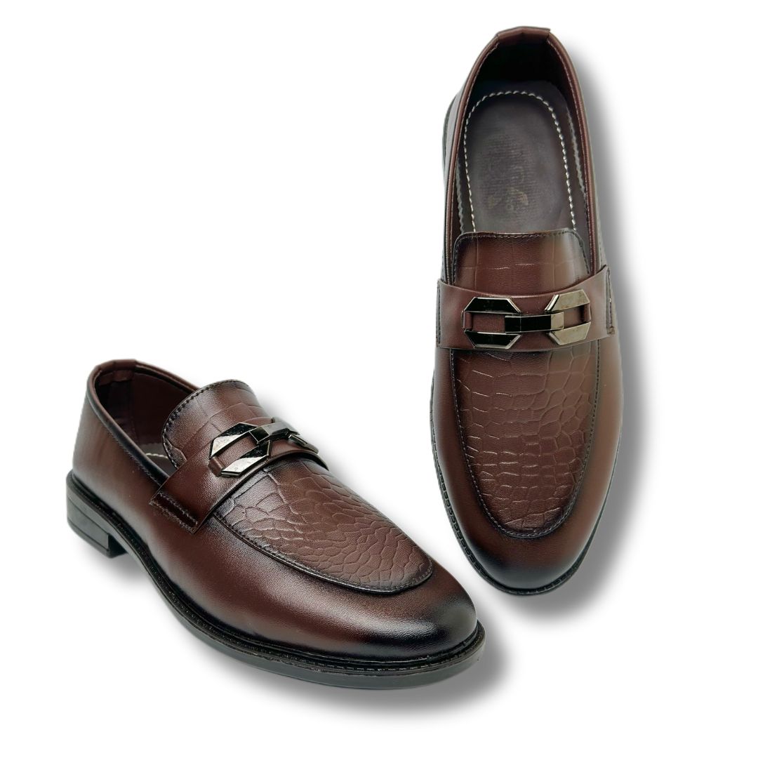 LUXURY BROWN FORMAL LOAFER