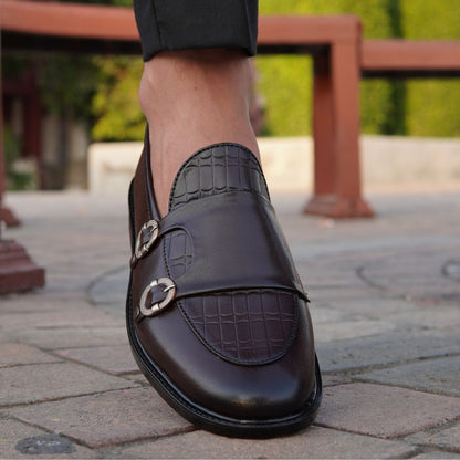 BROWN STRAP LOAFER