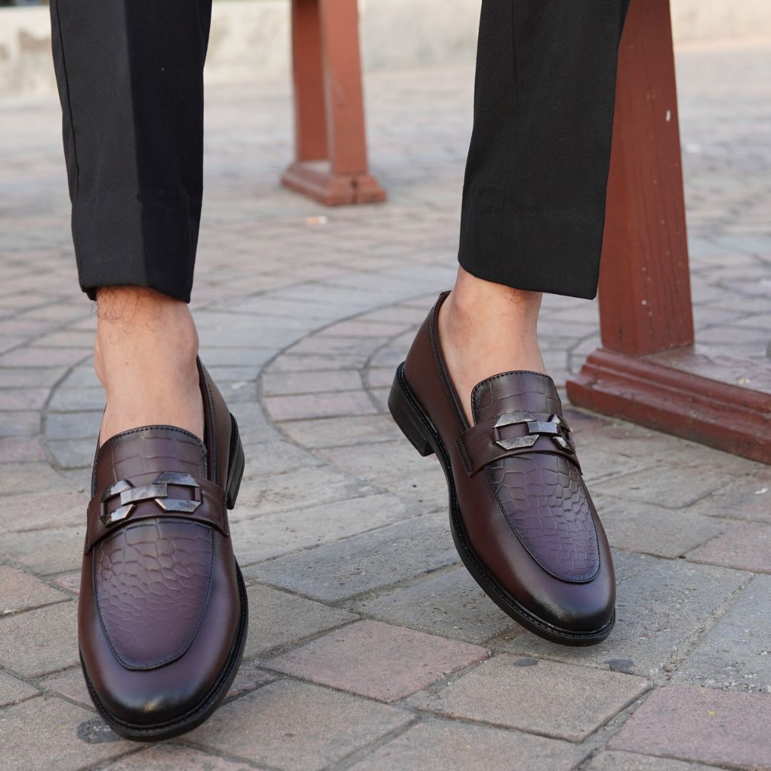 LUXURY BROWN FORMAL LOAFER