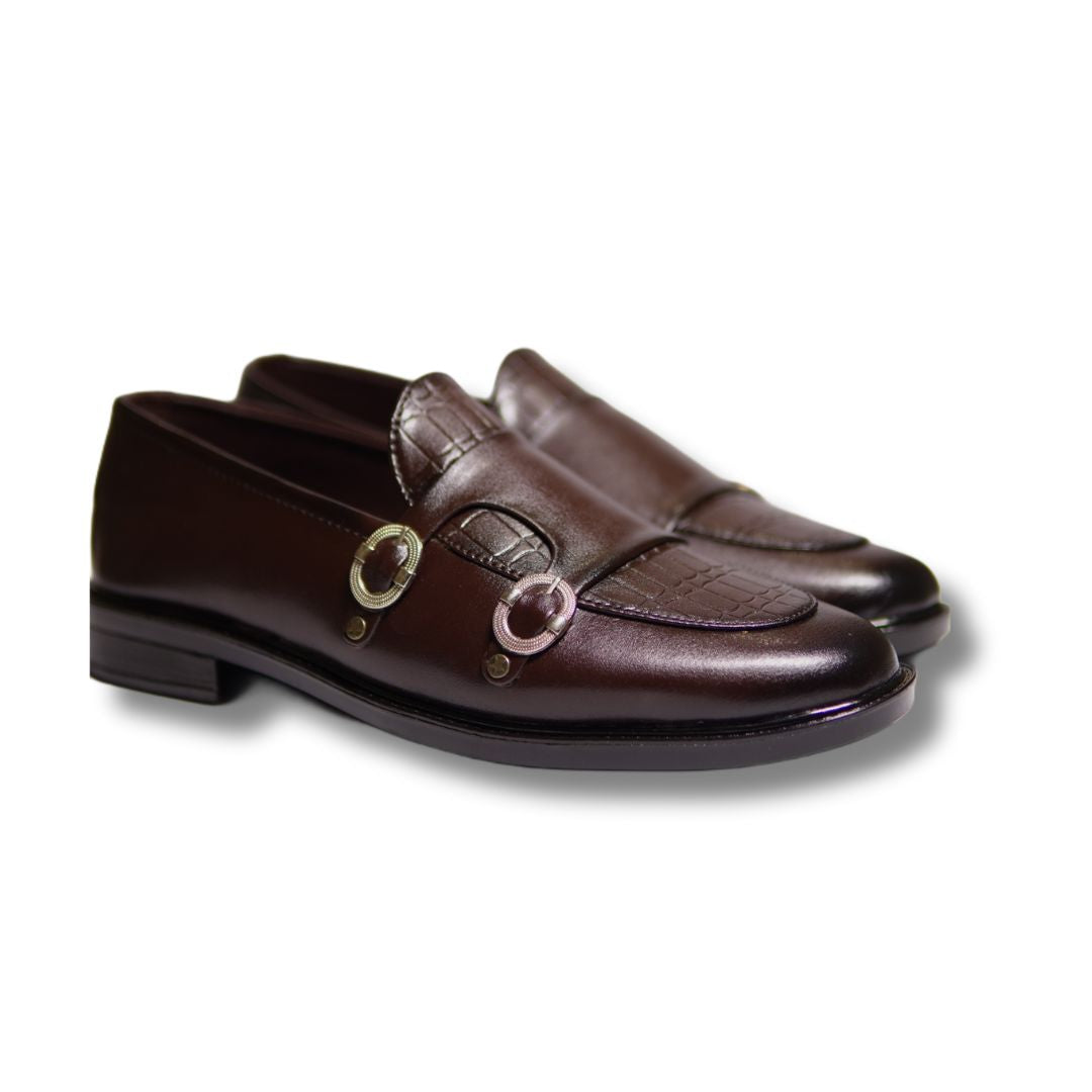 BROWN STRAP LOAFER