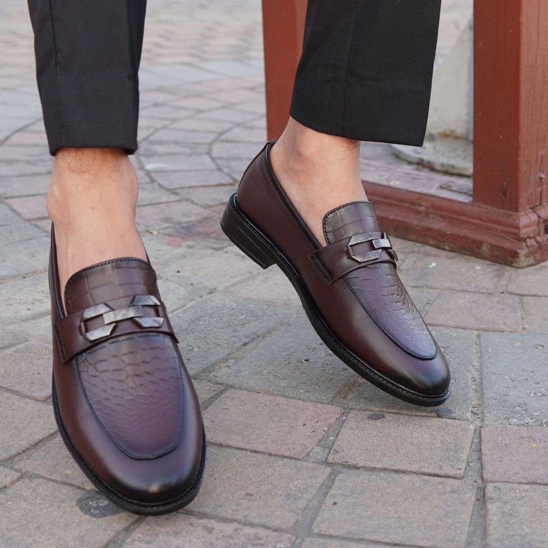 LUXURY BROWN FORMAL LOAFER