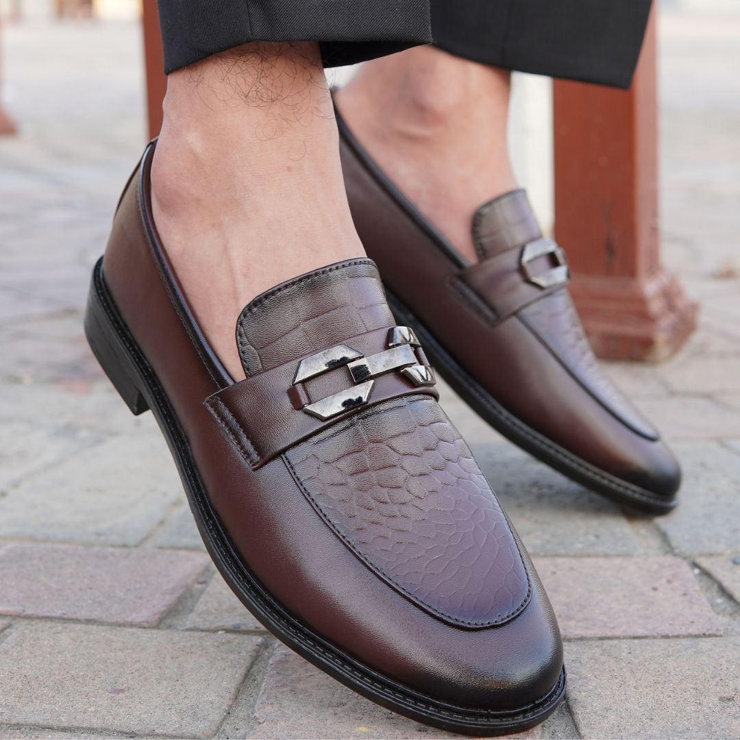 LUXURY BROWN FORMAL LOAFER