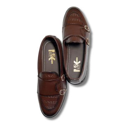 BROWN STRAP LOAFER