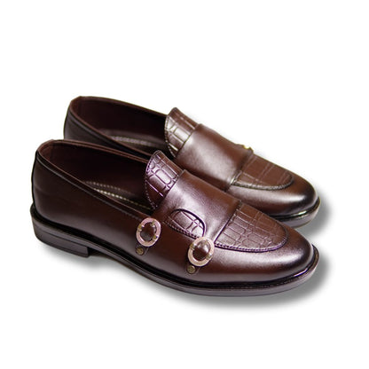 BROWN STRAP LOAFER