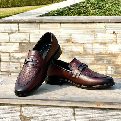 LUXURY BROWN FORMAL LOAFER