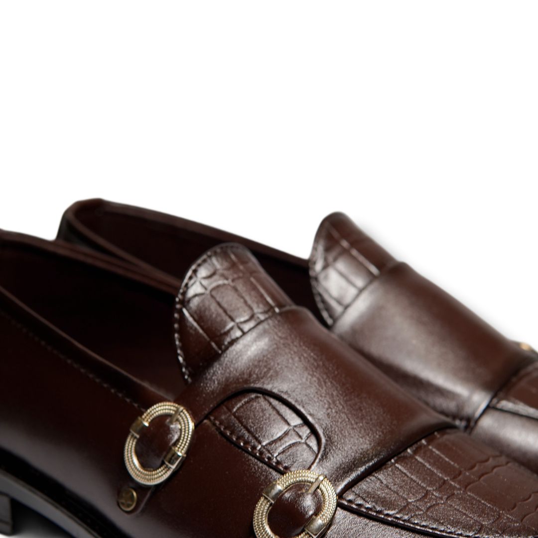 BROWN STRAP LOAFER