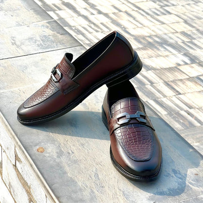 LUXURY BROWN FORMAL LOAFER