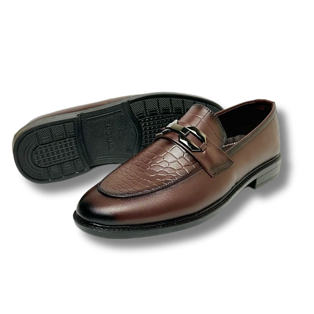 LUXURY BROWN FORMAL LOAFER