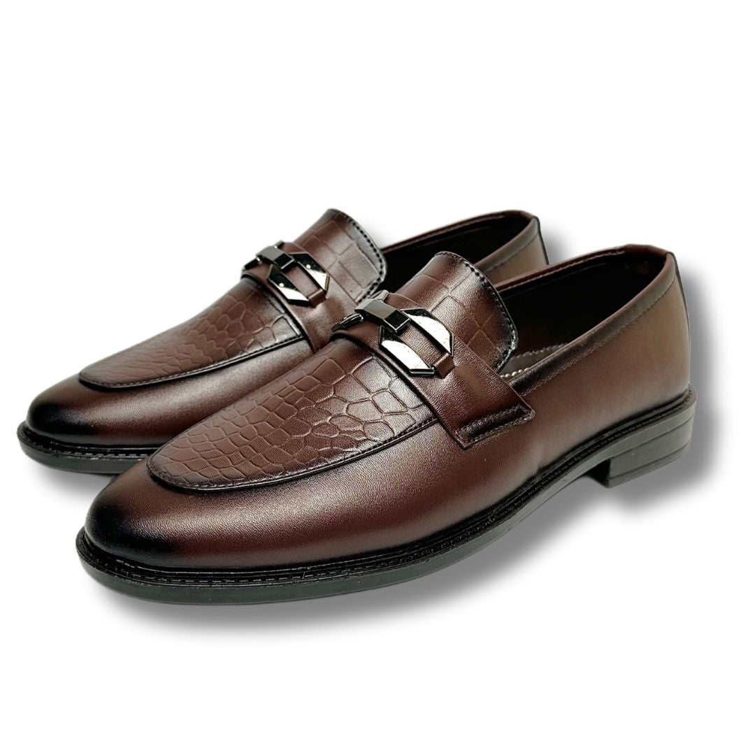 LUXURY BROWN FORMAL LOAFER